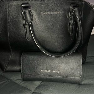 Michael Kors purse with matching wallet